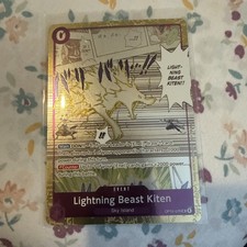 One Piece TCG OP15 Lightning Beast Kiten Dash Pack Alt Art Foil English NM🔥🔥