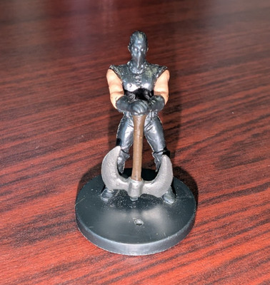 D&D miniature, Human Executioner, Harbinger #46, Dungeons and Dragons