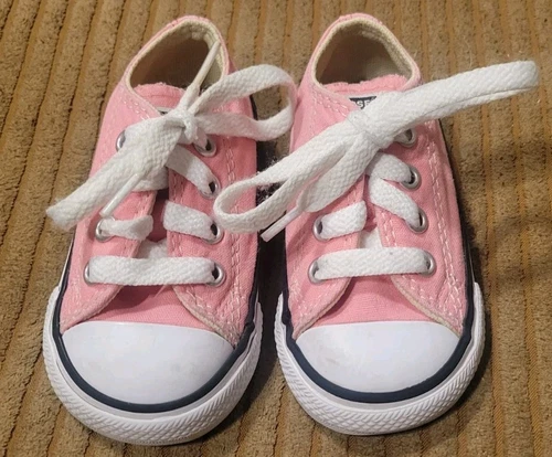 Scarpe basse Converse Chuck Taylor All Star rosa bambina taglia US 4