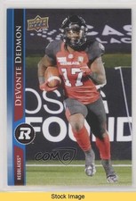 2021 Upper Deck CFL Blue Devonte Dedmon #87 READ h3v