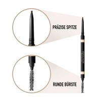 Augenbrauenstift Max Factor Brow Shaper 30 Deep Brown Mit BüRste, PräZise