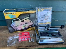 Pre-owned -Top-O-Matic T2 Cigarette Rolling Machine KING SIZE and 100mm - Chrome