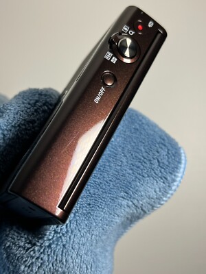 CASIO EXILIM EX-ZR50 Brown 16.1MP Compact Digital Camera From
