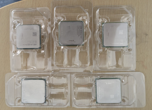 Joblot of 5 working AMD Processors Athlon, Sempron, A6, Phenom, FX