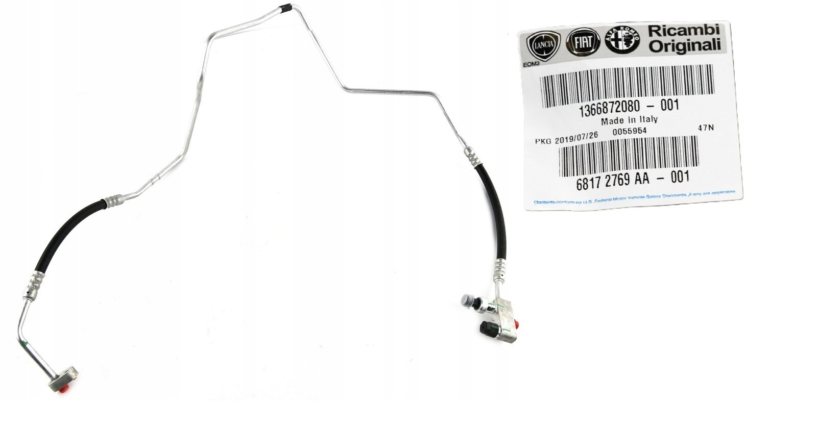 Conduit de clim 1606913680 étanche pour Citroën Jumper et Ducato