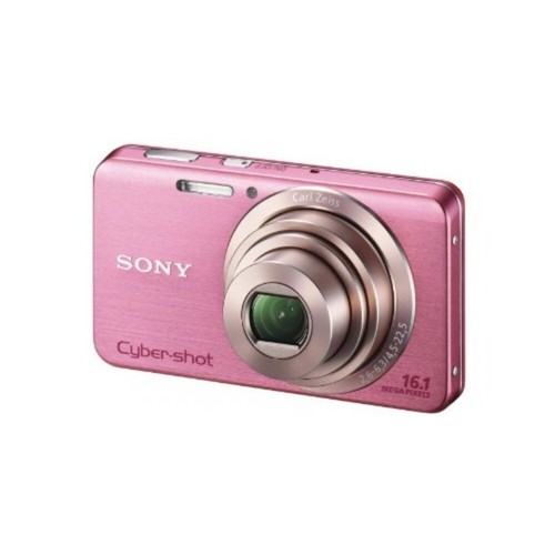 Pink Sony Cyber-shot DSC-W630 16.1 MP Compact Digital Camera - Picture 5 of 12