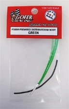Gofer Racing 16009 x 1/24-1/25 Green Prewired Distributor w/Aluminum Plug Boot