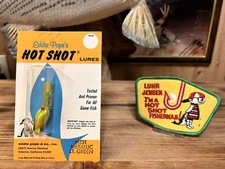 Vintage Eddie Pope Era Luhr Jensen Hot Shot M5 Color 531 Fishing Lure
