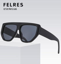 Men Oval Large Frame Sunglasses Fashion Outdoor Shade Glasses UV Protection