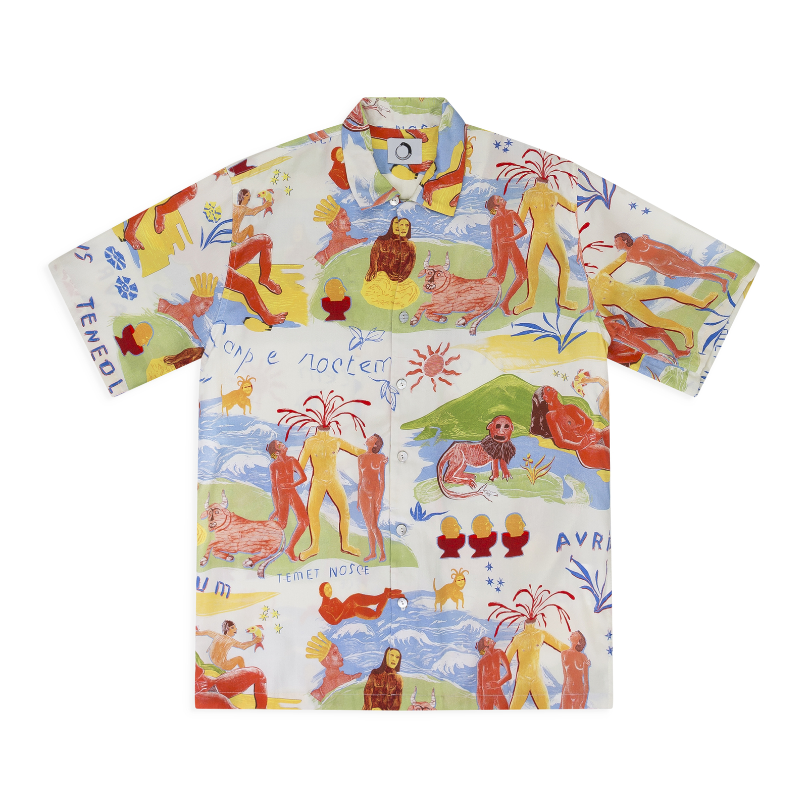 РУБАШКА НА ПУГОВИЦАХ NWT ENDLESS MULTICOLOR TEMET NOSCE ALOHA, РАЗМЕР XL, 475 ДОЛЛАРОВ США