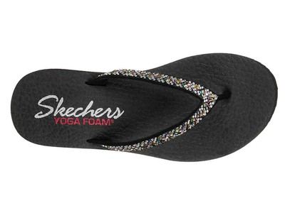 skechers flip flops with yoga foam