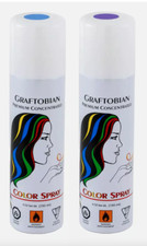 Graftobian Professional Makeup Temporary Hairspray , HAIRCOLOR SPRAY