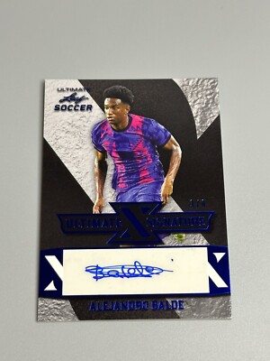 Alejandro Balde 2022 Leaf Ultimate /8 Navy Signatures Auto S Alejandro Balde 2022 Leaf Ultimate /8 Navy Signatures Auto S