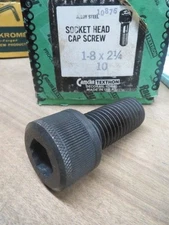 1-8 X 2-1/4 SOCKET HEAD CAP SCREW 10876 CAMCAR 10 PCS (LL0904)
