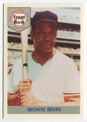 1992 Front Row All-Time Greats - Monte Irvin New York Giants #3 - 第 1/2 張圖片