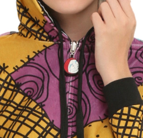 New Juniors The Nightmare Before Christmas Jack & Sally Reversible Hoodie Disney - Picture 8 of 8