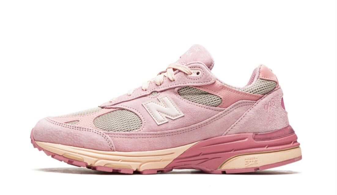 Peach pink Joe Freshgoods x New Balance 993 Powder Pink MR993JH1 Men's