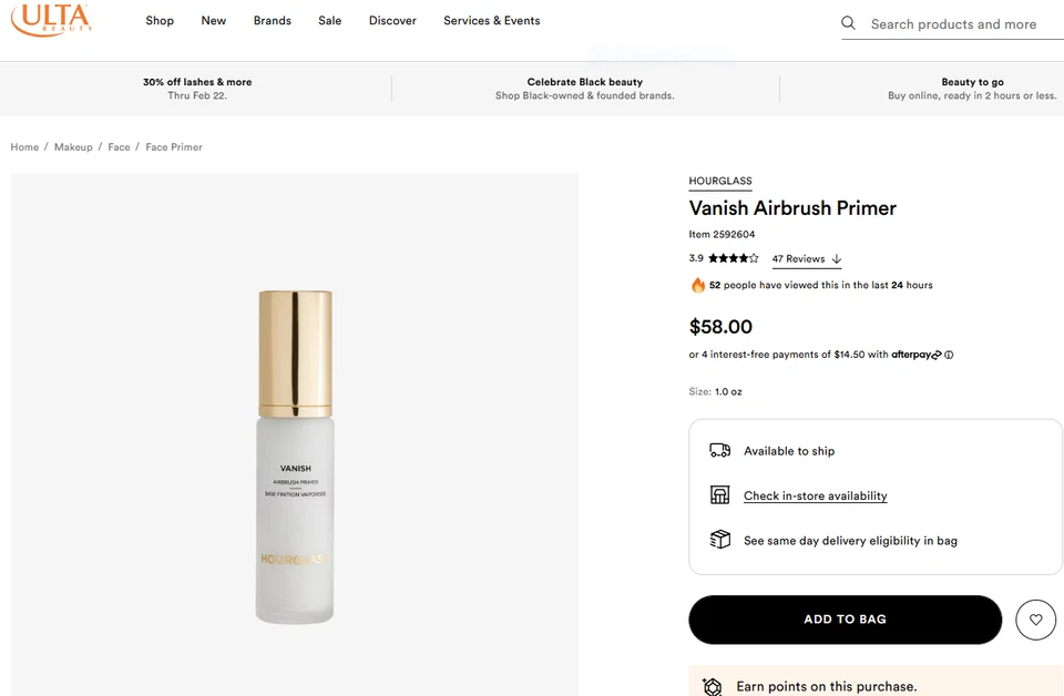 Hourglass Vanish Airbrush Grundierung  - Bild 2 von 4