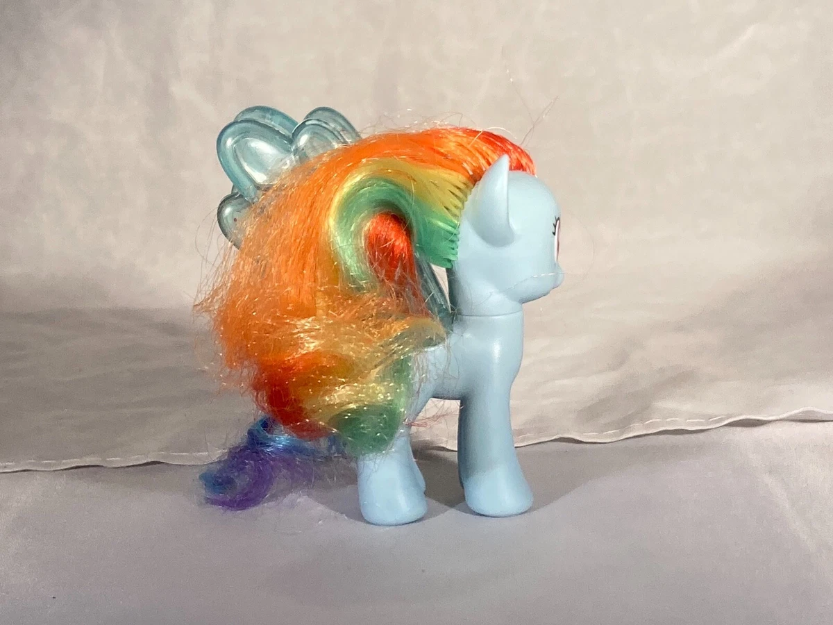 My Little Pony G4 Water Cuties rainbow dash Figure glitter filled wings