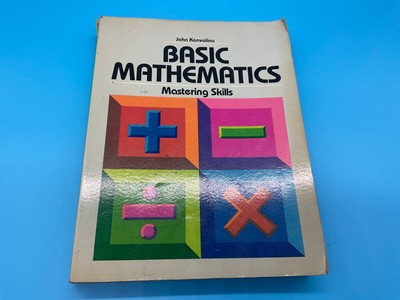 Basic Mathematics Mastering Skills 1983 Harcourt Paperback Workbook