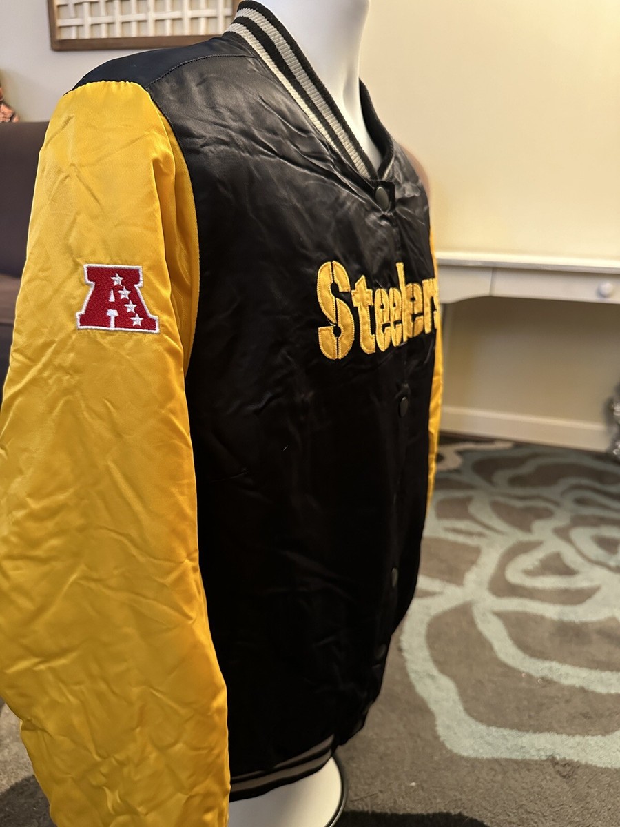 Pittsburgh Steelers NFL PRO LINE ジャケット Pittsburgh Steelers Pro Line Starter Jacket Coat Size XL Vintage