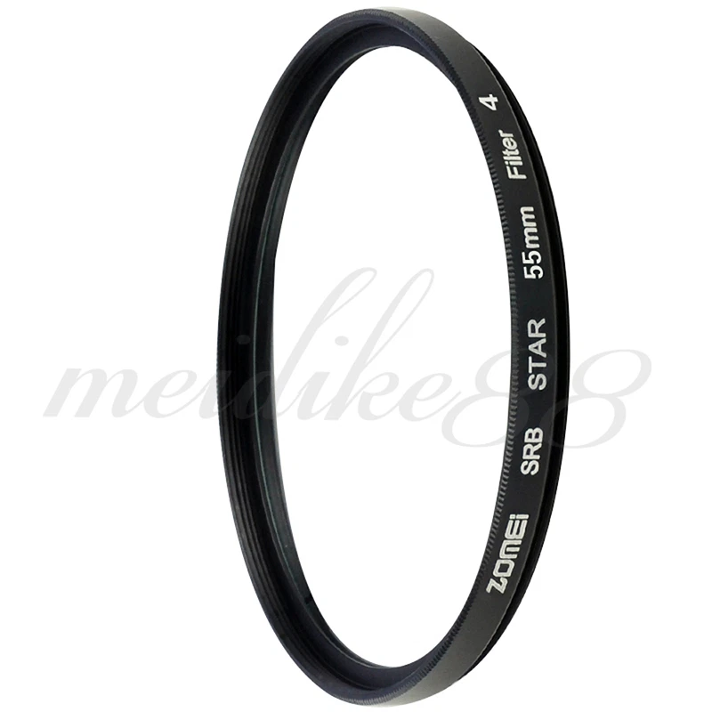 ZOMEI 55mm Star-Effect Cross Twinkle Lens+4+6+8 Piont Filter Set For Canon Nikon - Image 2 of 4