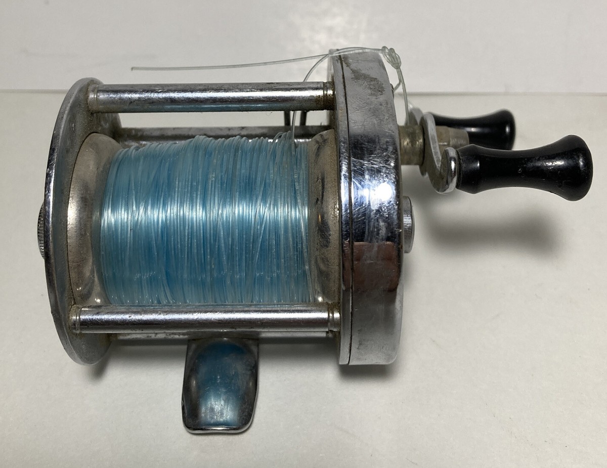 Moulinet De Pêche Vintage Shakespeare Direct Drive Modèle ED - Années 1950 USA