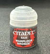 Citadel Paint Base 12ML 21-31 Warplock Bronze 2012 Games Workshop See Details