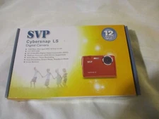 SVP Cybersnap LS Digital Camera Missing Battery & Card