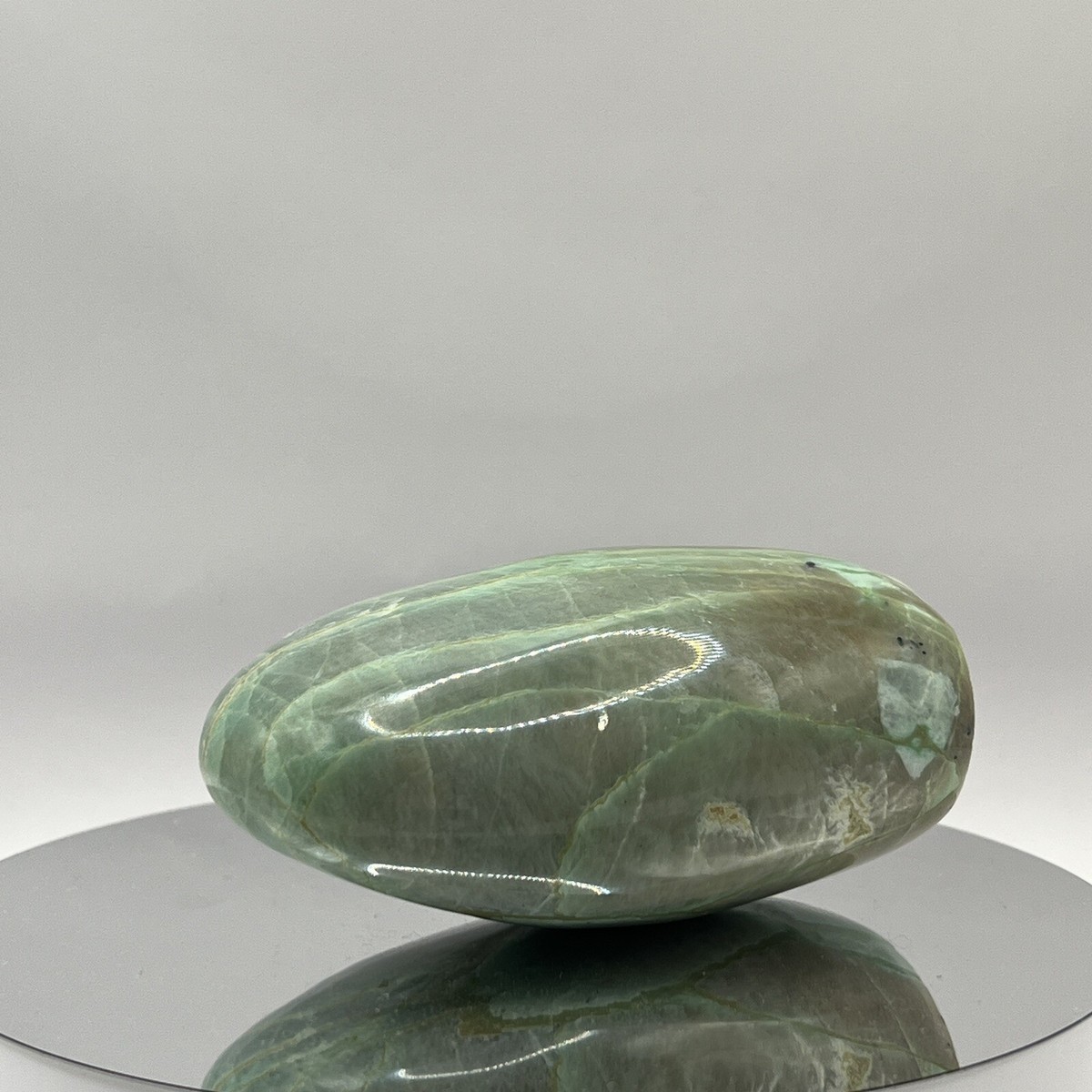 3.5” Garnierite Green Moonstone Freeform Crystal, UV Reactive, 349