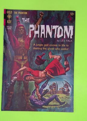 Phantom #10 Vol. 2 1965 Gold Key Mid Grade Comic Book K69-115