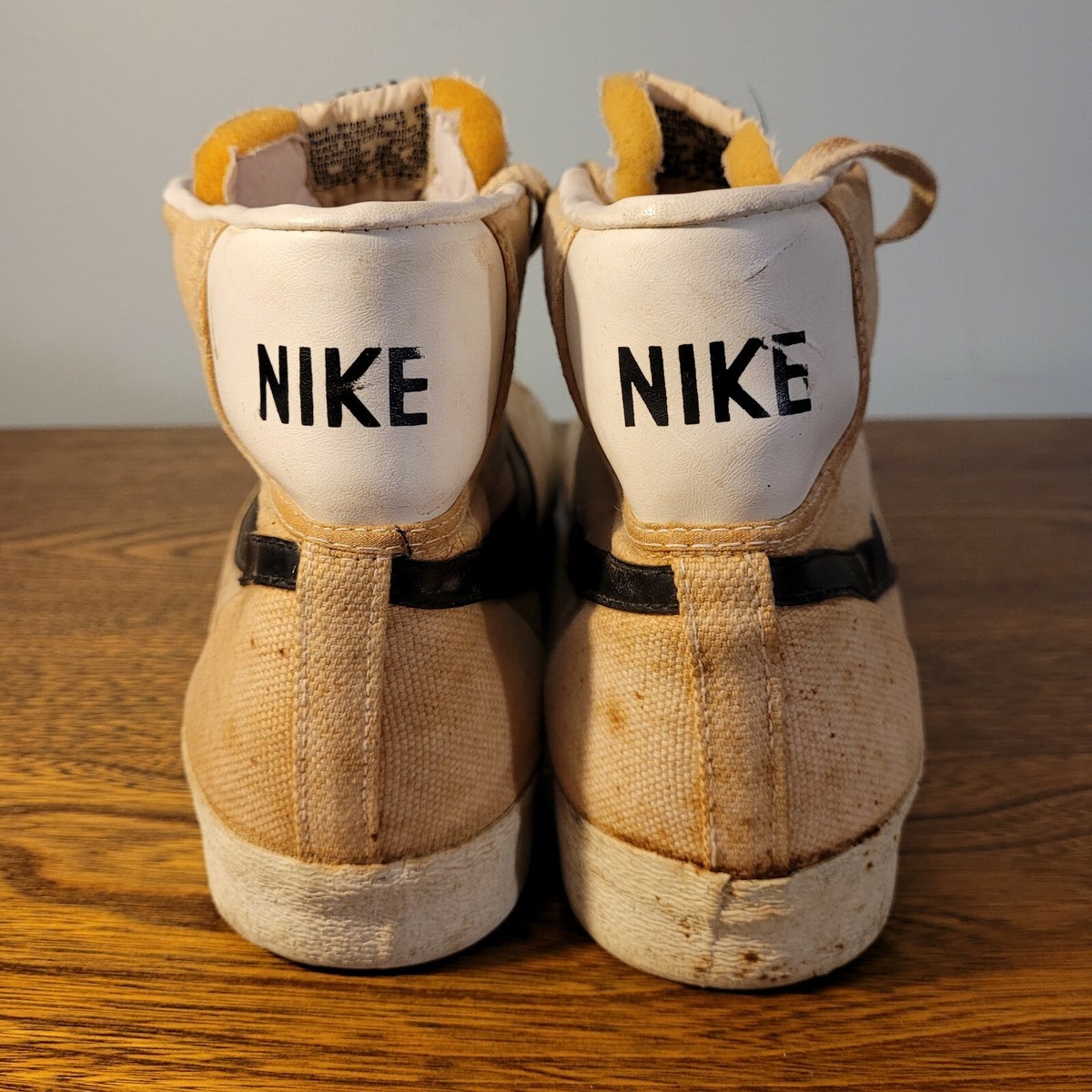 Vintage 1979 Nike Blazer High Canvas Basketball Shoes US Vintage 1979 Nike Blazer High Canvas Basketball Shoes US