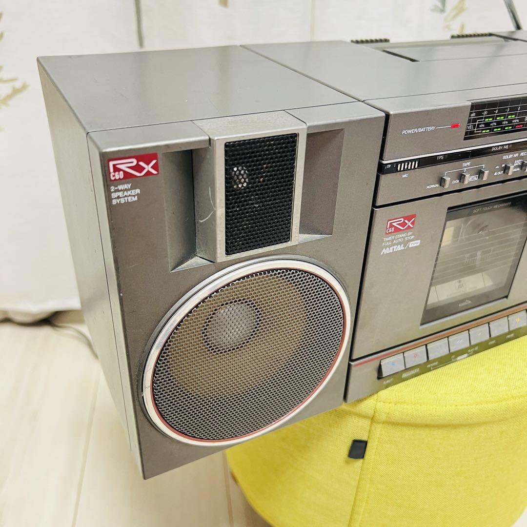 【希少】ラジカセ　ナショナル　RX-C60　White Rare] Radio-cassette player National RX-C60 White | eBay