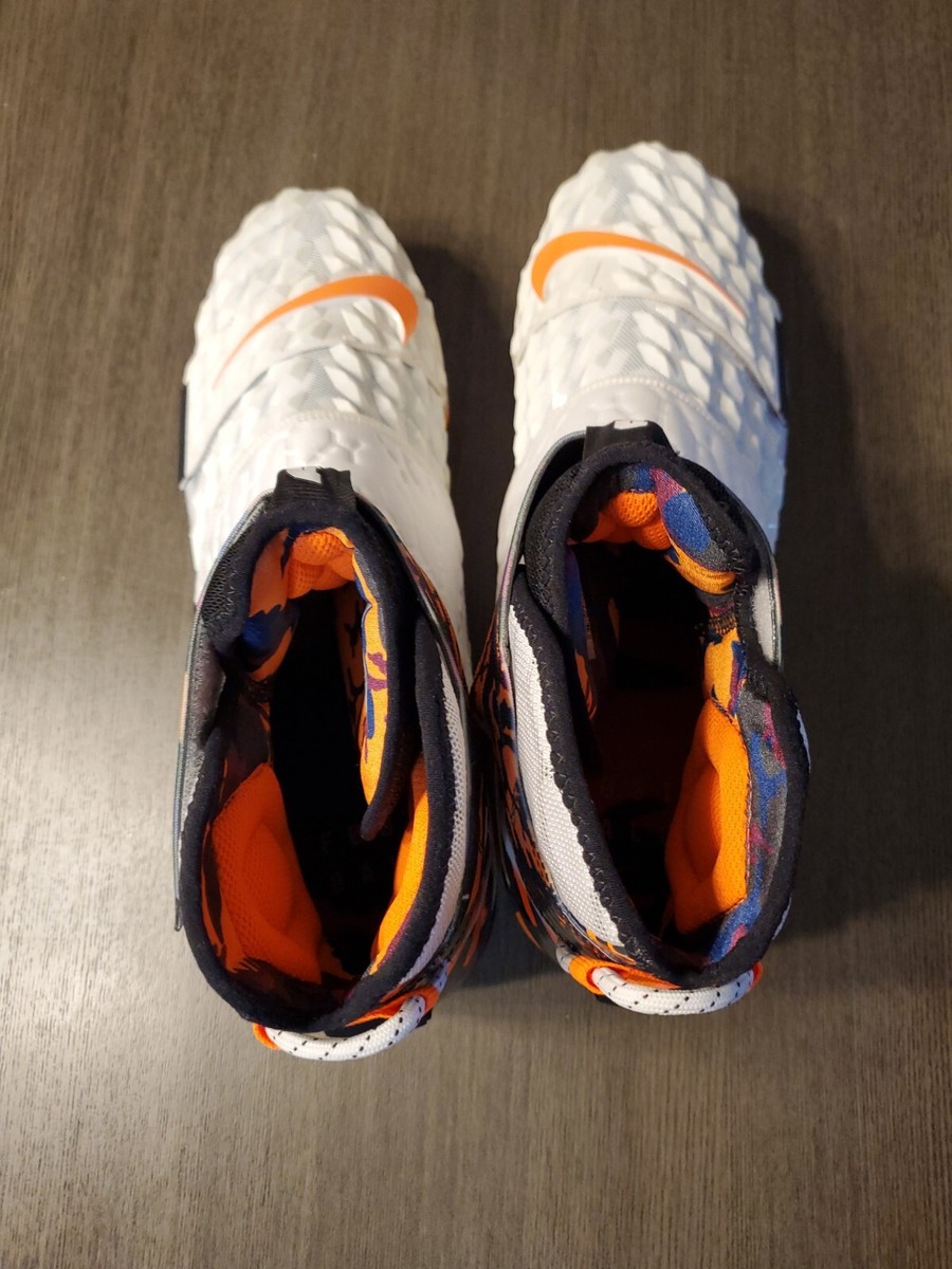 Nike Force Savage Elite 2 Orange Camo Football Cleats BV0153  display picture 3