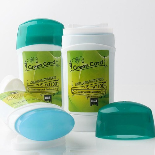 Tattoo Transfer Cream Tattoo Skin Solution Green Card Gel Pen for