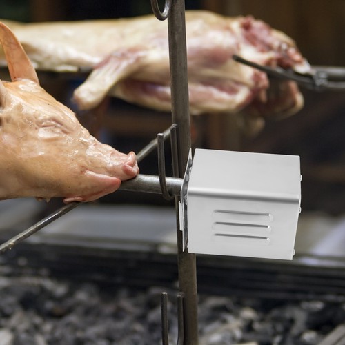 Barbacoa Cerdo Cordero Asador Brocheta Asador Parrilla Motor Acero Inoxidable 15W - Imagen 3 de 18