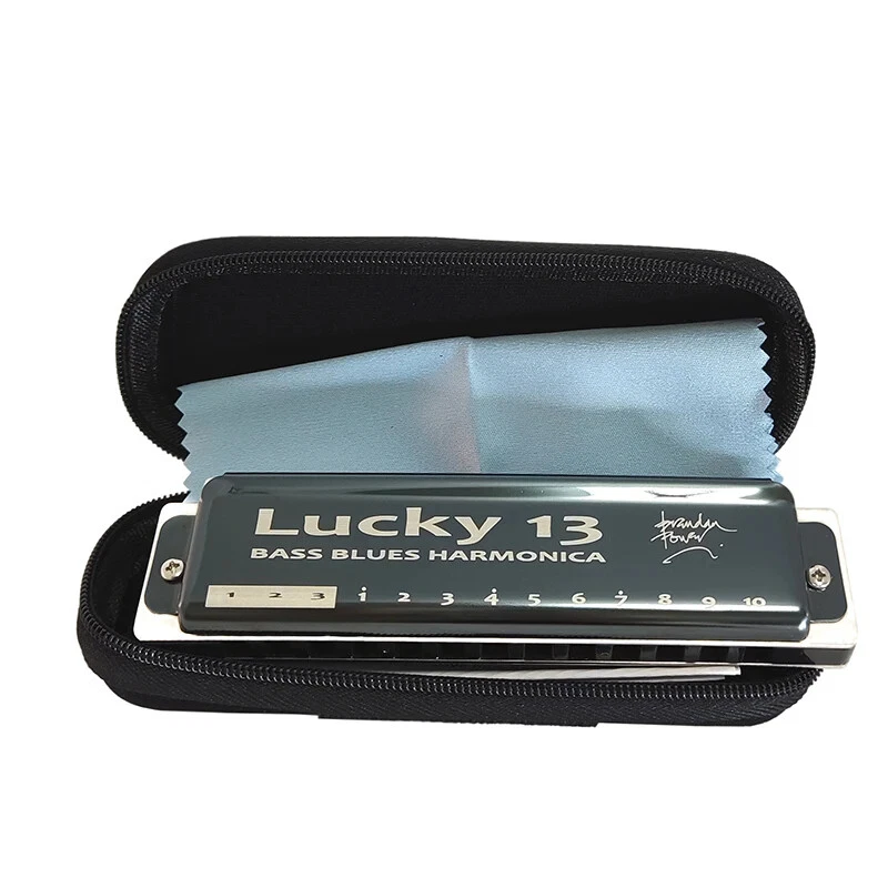 EASTTOP Lucky 13 Bass Plus Blues Harmonica 13 Holes Diatonic Harp Harmonica New - Image 3 of 4