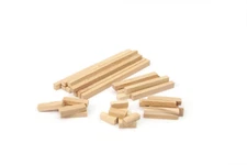 Bûchettes en bois 200 pièces