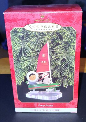 Hallmark FROSTY FRIENDS 1997 #18 In the Series Christmas Ornament MINT IN BOX!