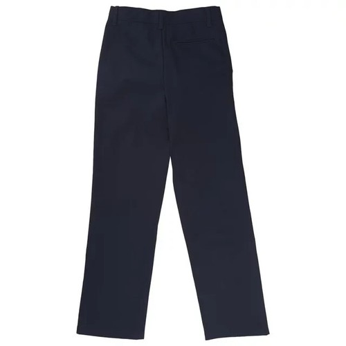 French Toast Pants 14 Boys Navy Blue School Uniform Adjustable Waist Relaxed Fit - Picture 2 of 3