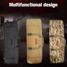 Fishing Tackle Bag 2 Layer Fishing Rod Storage Fishing Bag Tactical Thickened