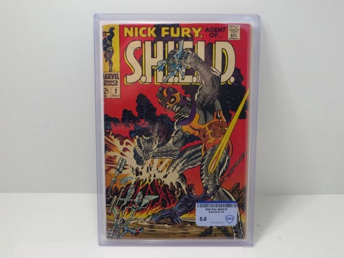 Nick Fury Agent of S.H.I.E.L.D #2 1st App of Centurius CBCS Raw Comic Review 5.0