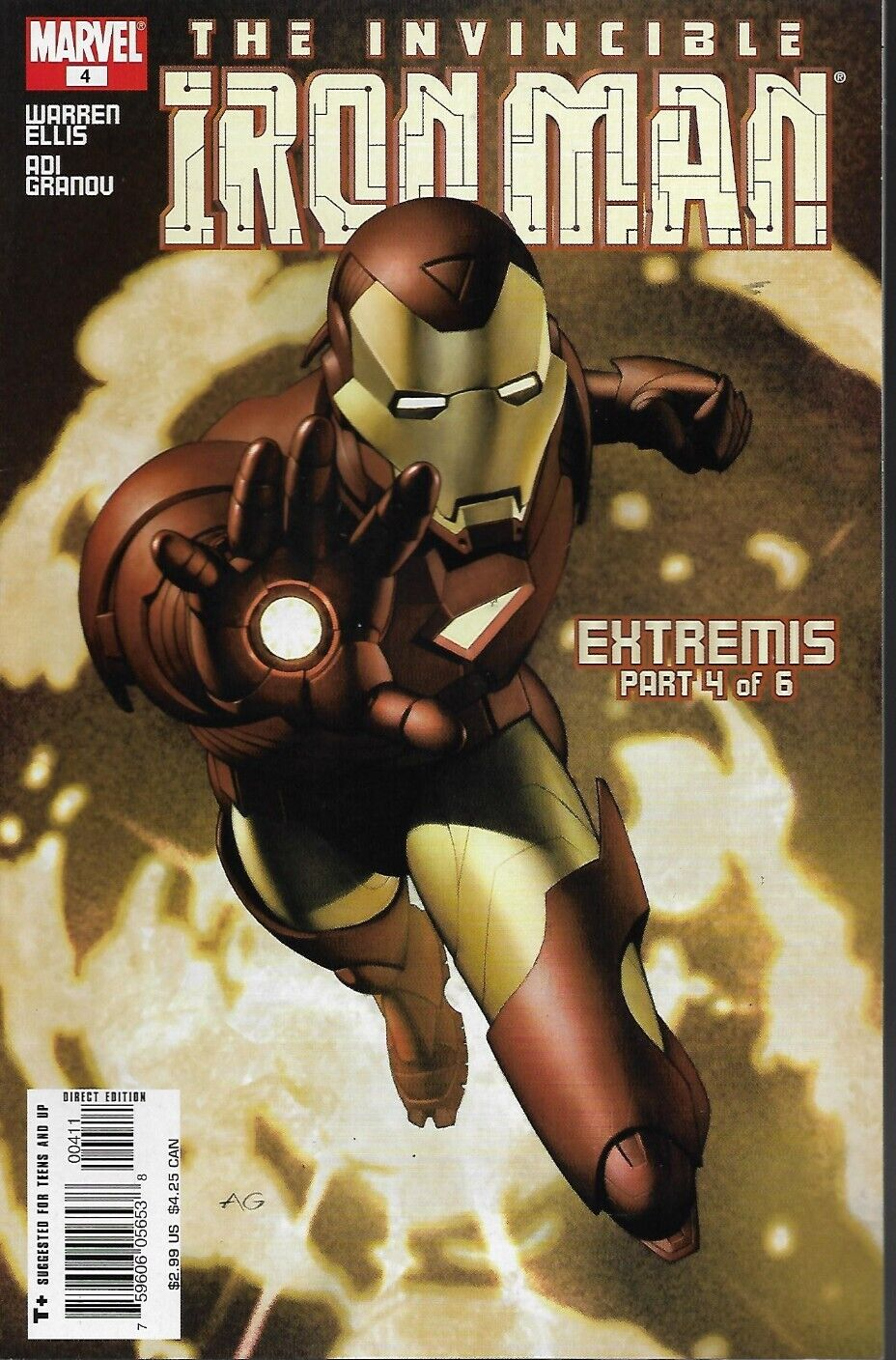 INVINCIBLE IRON MAN (2005) #4 - Back Issue