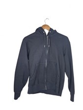 Uniqlo Sweat Full Zip Hoodie in Black Size S