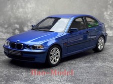 OTTO 1/18 BMW E46 318 Ti COMPACT 2002 Resin Diecast Model Car Display Gifts Blue