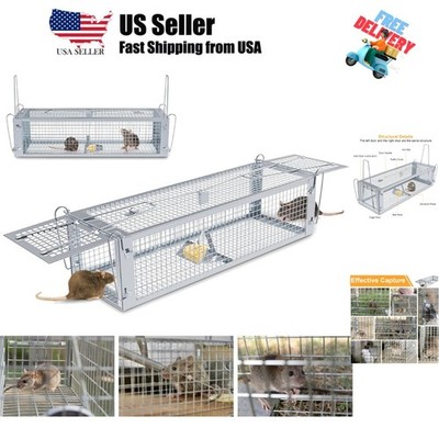 Humane Rat Trap, Large Squirrel Traps That Work for Indoor and Outdoor, Small...