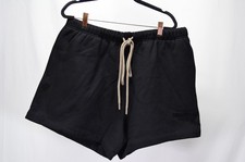 NWT Fear of God Essentials Mens Black Sweat Shorts XL