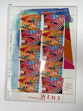 Netherlands stamps MNH sheet 1993
