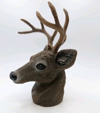 Hitch Buds 10pt Buck Deer Brown Trailer Hitch Cover Hunting Fishing Camo Outdoor