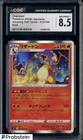 2020 Pokemon Japanese Amazing Volt Tackle #012 Charizard Holo CGC 8.5 NM-MT+